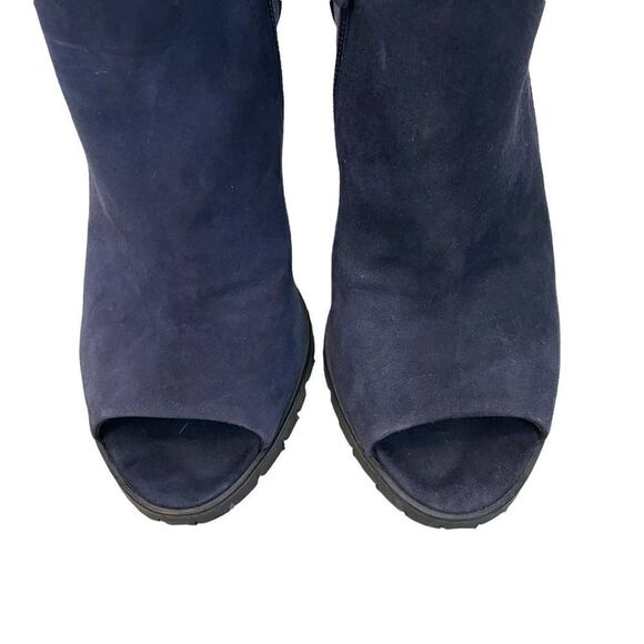 Sapena Spain Chunky Sole Peep Toe Booties - Picture 4 of 8